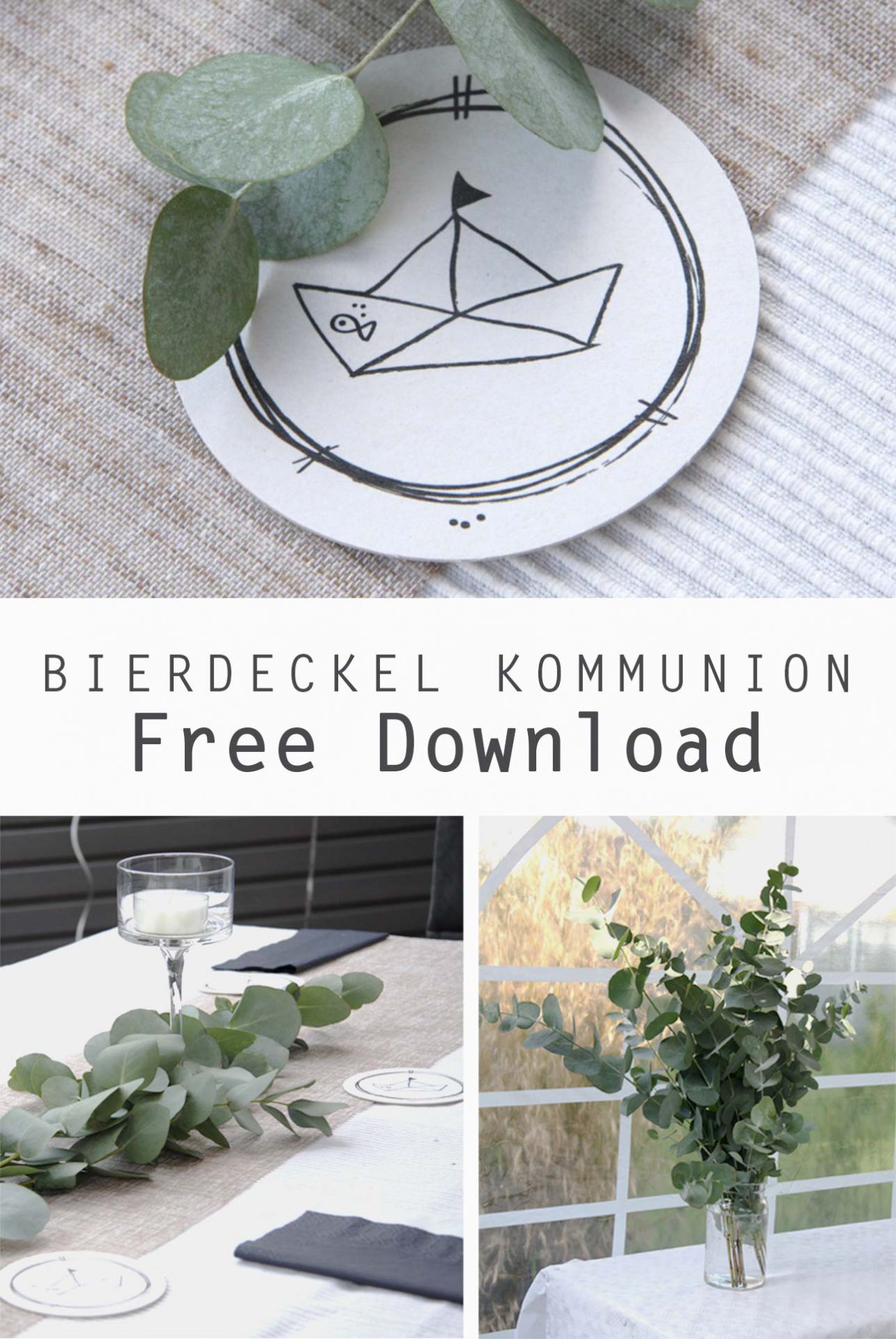 Kinderkommunion Bierdeckel free Download