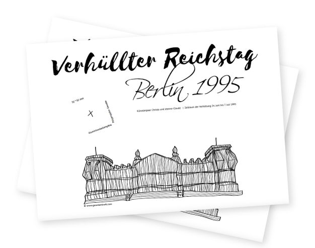 Verhuellter Reichstag Collage Preview Download